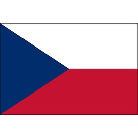 3x5 Czech Republic Polyester Indoor or Outdoor Flag, More Than 200+ 3x5 Foot (90x150 cm) International Flags Available