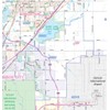 Metro Denver CO Detailed Region Wall Map w/Zip Codes *Laminated*