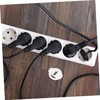 Mobestech 100pcs Outdoor Cable Clips for Lamp Wires and Sleek