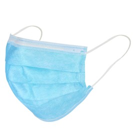 eXtreme Pack of 50 Disposable Masks, Breathable, 3-Layer Fleece, One Size, Suitable for People Who Wear Glasses, Mouth Guard, Face Masks, Mask, Blue