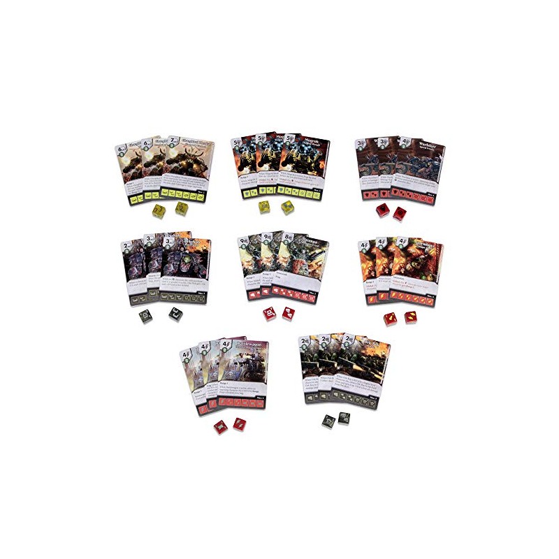 WizKids Warhammer 40, 000 Dice Masters: Orks - Waaagh! Team