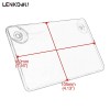 lenkdou Motorcycle License Plate Cover Protector For All Motorbike 4x7