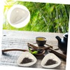 GRIRIW 2pcs Ceramic Tea Scoop Set Ergonomic Tea Shovel Coffee