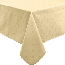 Erwin Müller Tablecloth champagne size 130x170 cm
