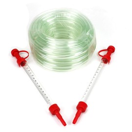 UAB 20m Clear PVC Traditional 20 Metres 28cm Hose Level with Leveler