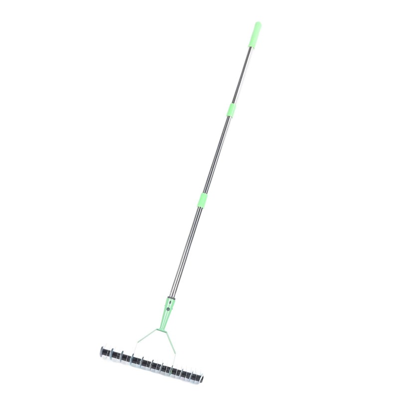 Dethatcher Lawn Rake, Sturdy Wide Application Wear Resistant Lawn Thatching