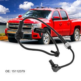 ACROPIX Front Left or Right ABS Wheel Speed Sensor fit for Chevy Silverado Express 1500 2500 Tahoe for GMC Pickup 19181873 Pack of 1 Black