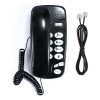 Telefonos fijos alámbrico casa oficina hotel color negro Savefree KX-T580