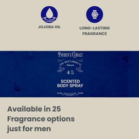 Payden's Cobalt Coffee & Cigars For Men Scented Body Spray, 4 Oz