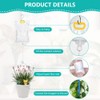 Flintronic Pack of 6 3.5 L Plant Watering Drip Irrigation
