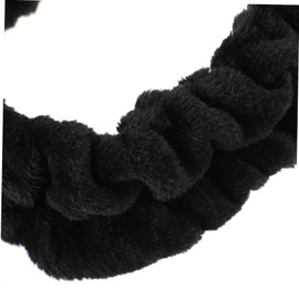 FOMIYES Cute Cat Ears Plush Makeup Headband for Face Washing Spa Skincare Adorable Cartoon Design Comfortable Multipurpose Hairband for Women