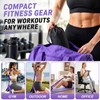 3-Tube Exercise Band for Women, Pedal Resistance Band with Handle,