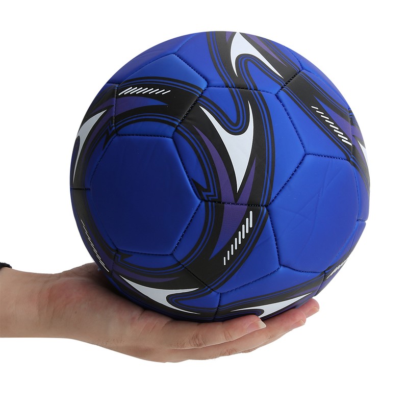PVC Sport Equipment Football Soccer Ball Training Match Machine- Stitched