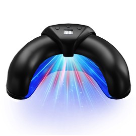 2025 Top Upgrade Nagelpil Laser Gerät【Schmerzfrei/Intelligente Zeitsteuerung 30s/60s/99s】 365nm Infrarot-Licht 405nm Blau Tragbares Nagelgungs für Finger und Fußnägel