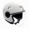 MMG 28 Motorcycle Scooter Open Face Helmet Pilot Flip Up