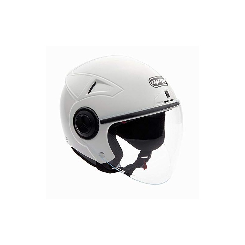 MMG 28 Motorcycle Scooter Open Face Helmet Pilot Flip Up
