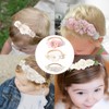 PYRUVAE 3 Pieces Baby Headbands for Girls, Nylon Headbands for