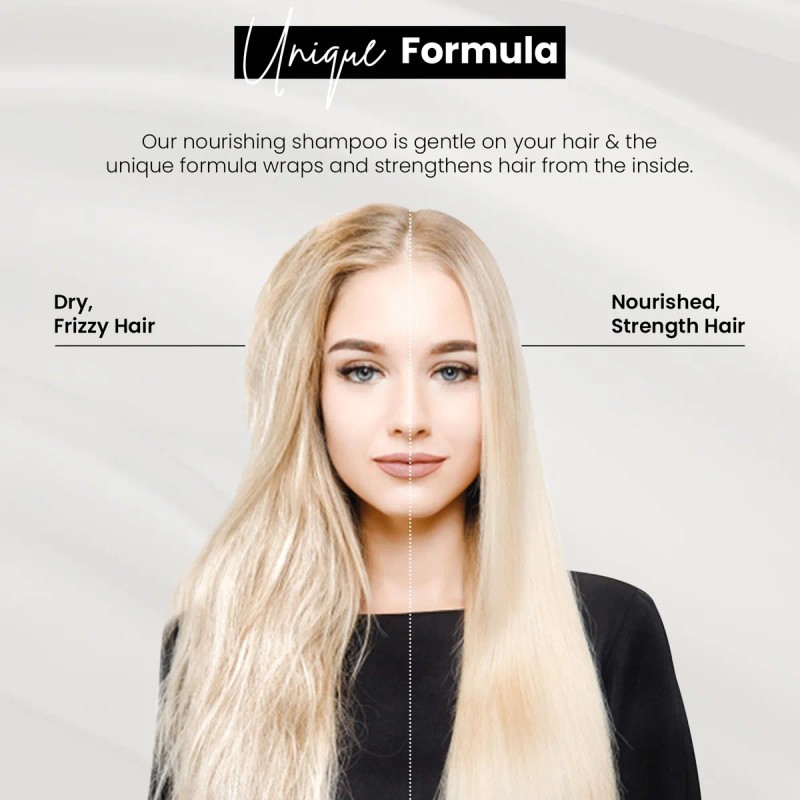 Champú Reparador Con Aceite De Argán Y Vitamina E -