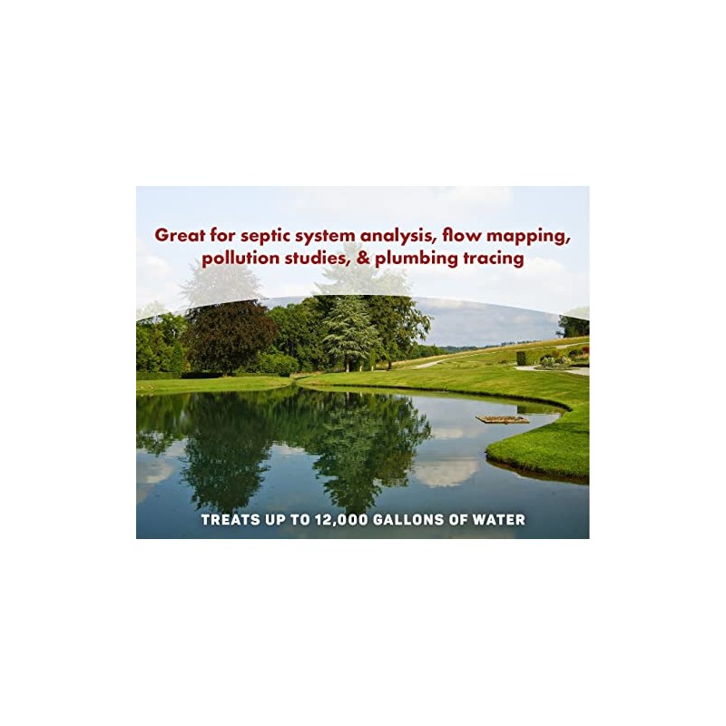 Concentrated Red Tracer Dye - Highly Concentrated Fluorescent Water Tracing