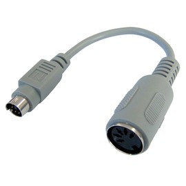 kenable 6 Polig mini DIN Männlich Zum 5 Polig DIN Weiblich Tastatur Adapter