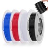AMOLEN 3D Printer Filament, Flexible TPU Filament Bundle, 1.75mm TPU