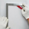 Silver Self-Adhesive Mirror Molding Trim – Set of 3 (16.4ft