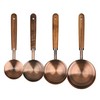 Smithcraft Copper Measuring Cups & Spoons Set 8, Stainless Steel