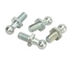 4Pcs 10mm Ball Studs 5/16‑18 Thread High Hardness Rugged Stable