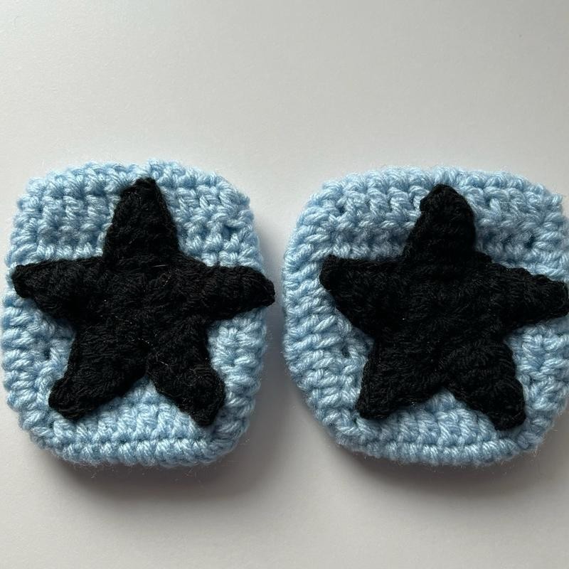 Crochet AirPod Max Covers - Color: Pink Heart