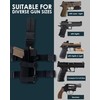Universal Drop Leg Holster - Adjustable Thigh Holster for Light