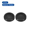 sourcing map 8Pcs Rubber Grommets 1-2/8" (32mm) Drill Hole, 1-1/4"