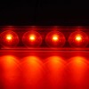 LIGBT 2PCS 16Inch Red Trailer Light Bar 16’’ Led Trailer
