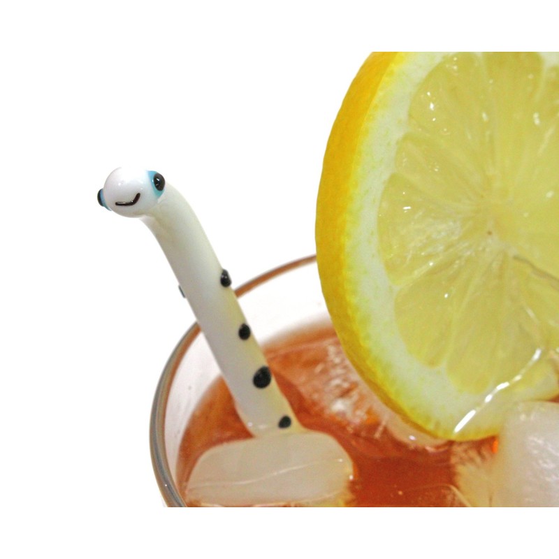 かわいい 手作り ガラス細工 ちんあなご マドラー CYK1498