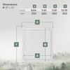 Vent Systems 10" x 12" Inch (Opening) Metal Access Panel