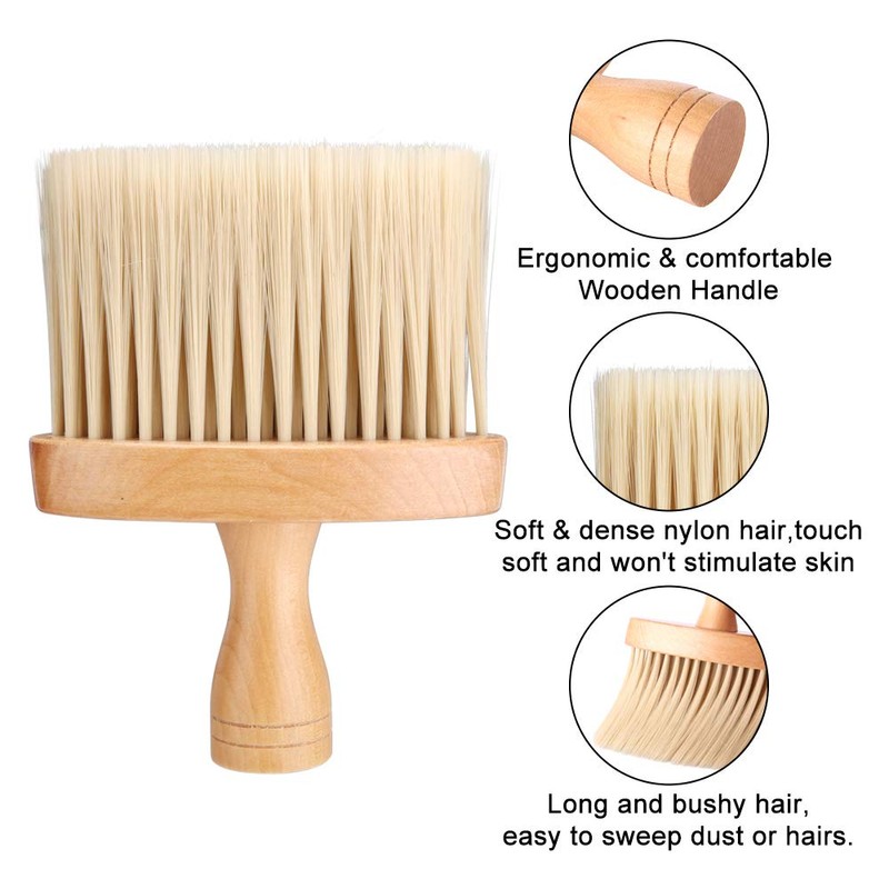 Barber Neck Duster Brush, Professional Soft Household Hair Neck Cleaning