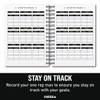 GYMTIER Workout Training Journal - A5 Gym Fitness Log Diary