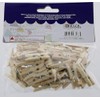 BAZIC Mini Natural Clothespins, Wood, 50 Per Pack (3438-24P)