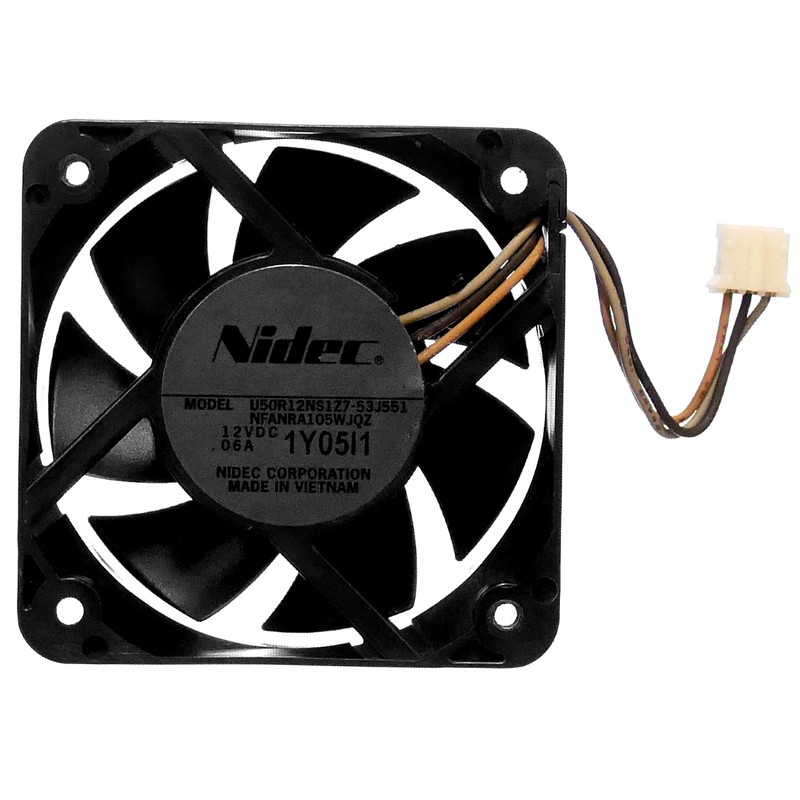 Nidec Cooling Fan for SHARP BD Recorder U50R12NS2Z7-53J55 (U50R12NS1Z7-53J551)