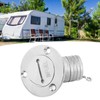 Boat Deck Filler with Key Cap Marine Stainless Steel Hardware