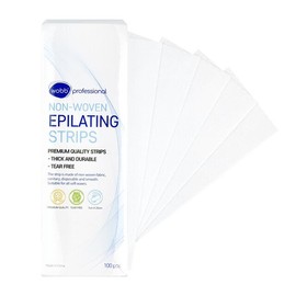Self-waxing Muslin Non-woven Fabric Cut 100 Sheets Waxing Cloth Self-hair Removal / 셀프왁싱 무슬린 부직포천 컷팅 100매 왁싱천 셀프제모