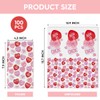 Horaldaily 100 Valentine Disposable Paper Decorative Guest Napkins, Pink Tiny