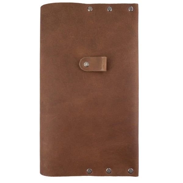 Hide & Drink, Leather Riveted Journal Cover Moleskine (5 x