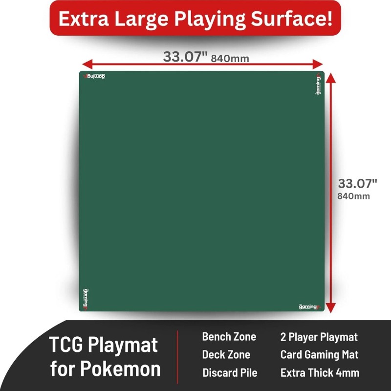 The Gaming Mat Company GMC Poker, Dominoes, Bridge & Mahjong