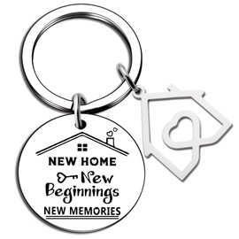 Davrock House Warming Gifts New Home Gift Idea for Women Men Homeowner Housewarming Gifts First New Home keychain Gift for Couples