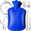 2 L Home Enema Bag Kit with 2 Enema Tips,60