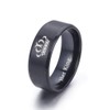 LAVUMO King and Queen Rings for Couples - 2pcs His