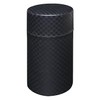 Yamako 78338 Yamako Tea Canister, Tea Can, Temahima Koubou Modern Checkerboard, Black, L, Made in Japan, Stylish, Cute, Tea Leaves, Tea & Coffee, Storage Container