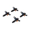 10PCS G1/2 Male Thread Rocking Arm Sprinkler 360° Rotating Lawn