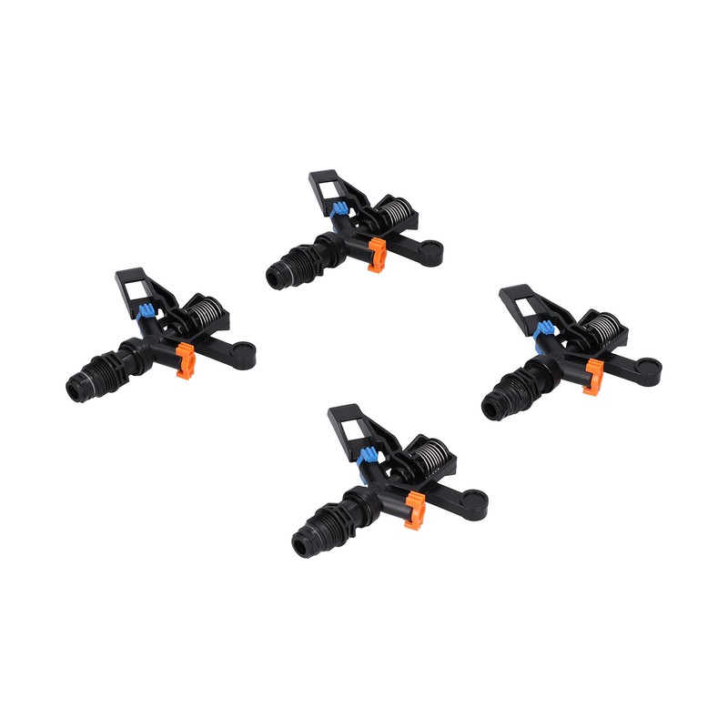 10PCS G1/2 Male Thread Rocking Arm Sprinkler 360° Rotating Lawn