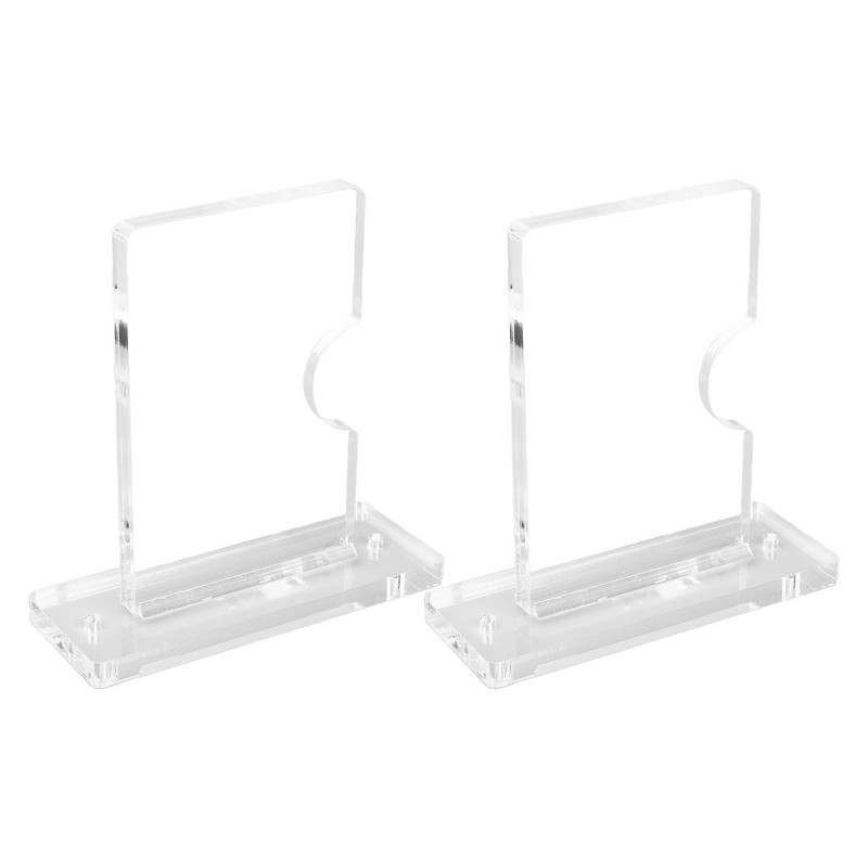Acrylic Fishing Pole Wall Mount Bracket Stable Support Adjustable Acrylic